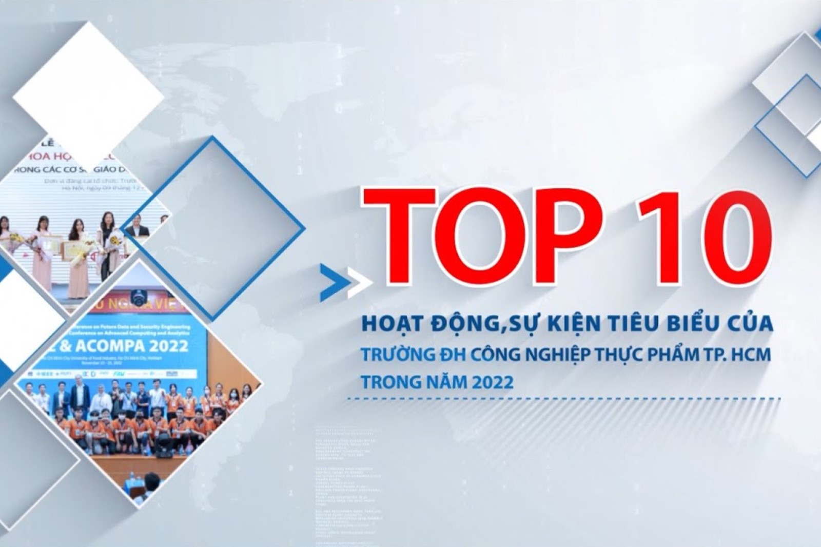 10 hoạt động, sự kiện tiêu biểu năm 2022